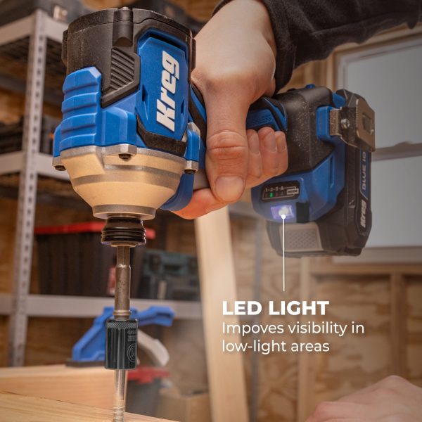 20V 1/4" COMPACT IMPACT DRIVER - Image 5