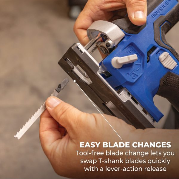 Kreg 20V Ionic Drive™ Barrel Grip Jigsaw - Image 3
