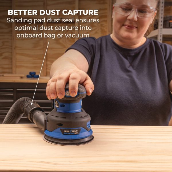Kreg 20 Volt Blue Ion 5" Random Orbit Sander - Image 3