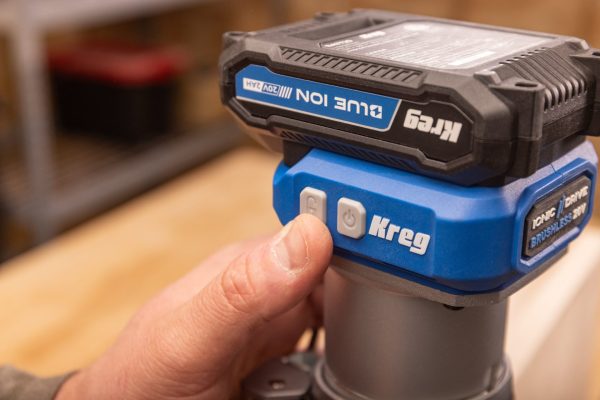 Kreg 20V Ionic Drive™ ¼" Trim Router - Image 7