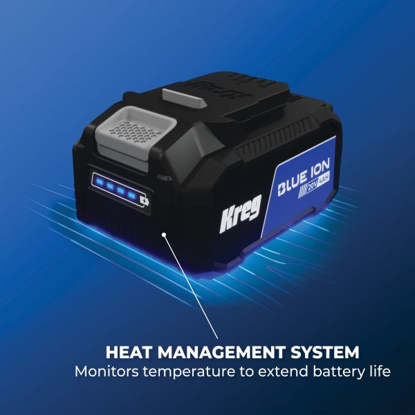 Kreg 20V Blue Ion™ 4 Ah Battery Pack - Image 4