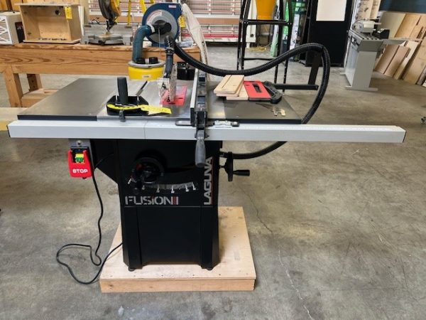 Used Laguna F1 10" tablesaw 1.5 hp with 30" fence
