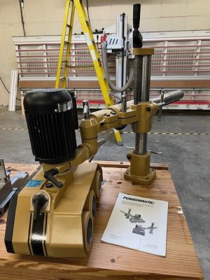 Used Powermatic PF-31 3-roll 4-speed power feeder 1 hp - 115 volt