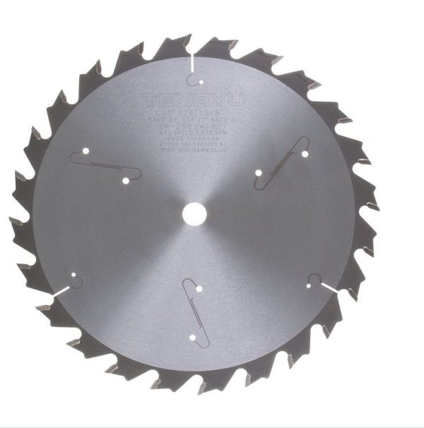 Tenryu Industrial Series 10" x 24T x 5/8" .126 kerf heavy duty rip blade