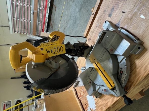 Used Dewalt DW706 12" dual bevel miter saw - Image 2