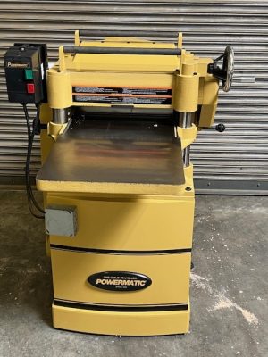 Used Powermatic 15HH 15" helical head planer 3 hp - 230 volt