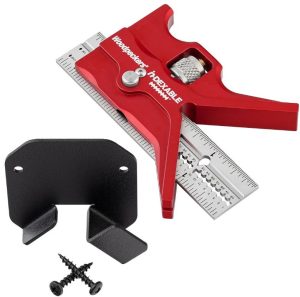 Woodpeckers MINI-INDEXABLE center finder with 4" blade & rack-it