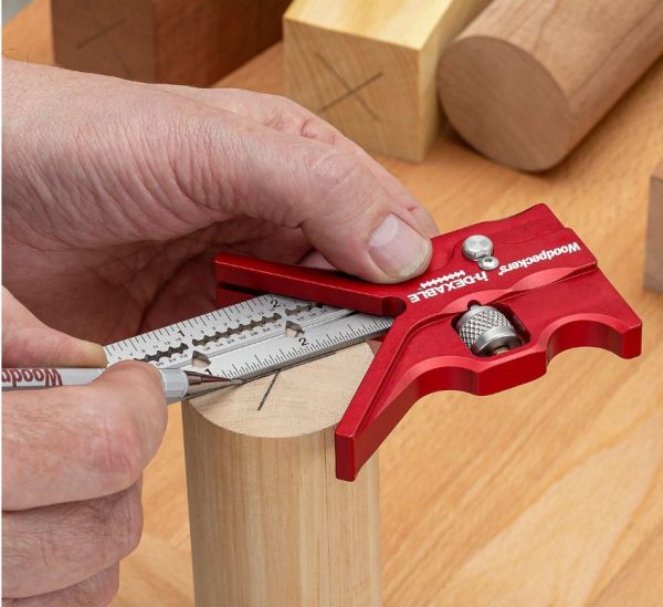 Woodpeckers MINI-INDEXABLE center finder with 4" blade & rack-it - Image 3