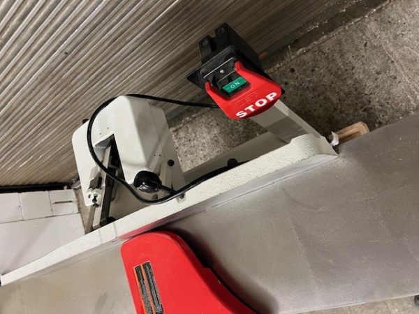 Used Jet #JWJ-8HH 8" jointer with helical head and mobile base 2hp - 230 volt - Image 5