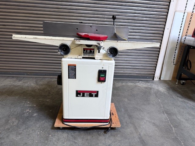 Used Jet 6" jointer with helical cutterhead