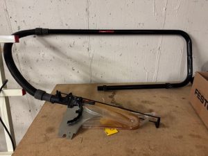"Used" Sawstop Overarm dust collection kit with bladeguard