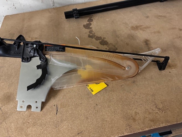 "Used" Sawstop Overarm dust collection kit with bladeguard - Image 2