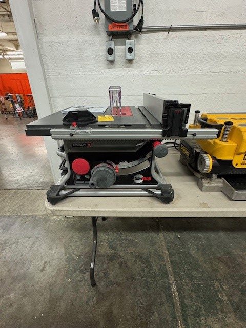 Used SawStop CTS compact tablesaw