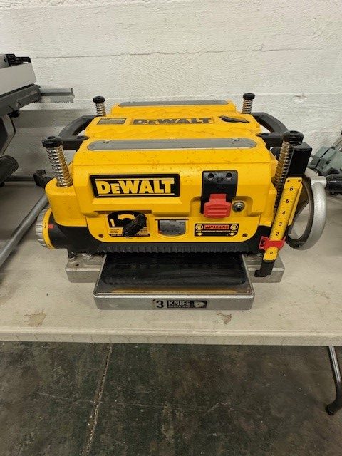 Used Dewalt DW735 13" benchtop planer