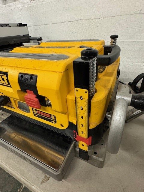 Used Dewalt DW735 13" benchtop planer - Image 5