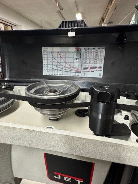 Used Jet JDP-17 17" drill press - 3/4 hp - (laser not working) - Image 4