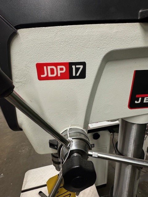 Used Jet JDP-17 17" drill press - 3/4 hp - (laser not working) - Image 6