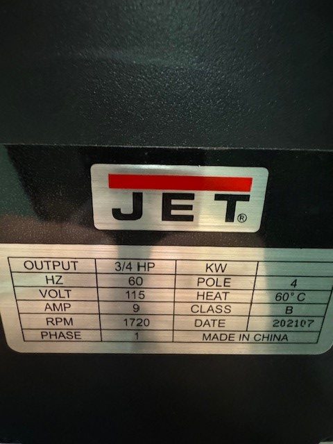 Used Jet JDP-17 17" drill press - 3/4 hp - (laser not working) - Image 5
