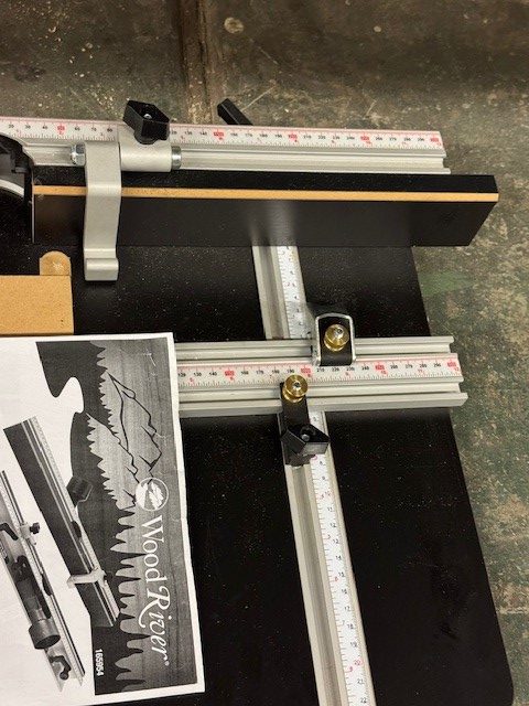 Used Woodriver drill press table & fence - Image 4