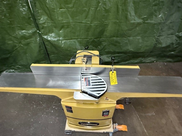 Used Powermatic #54HH 6" helical head jointer with mobile base - Image 3