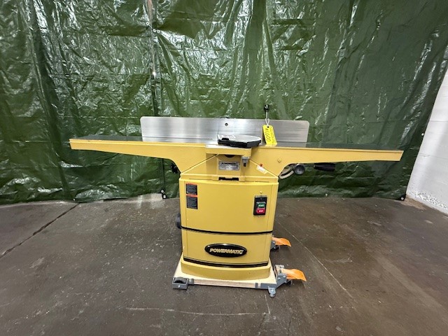 Used Powermatic #54HH 6" helical head jointer with mobile base - Image 5
