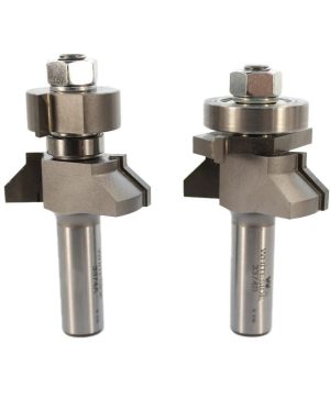 Whiteside #3374 Vee Panel Tongue & Groove Set w/Ball Bearing Guide