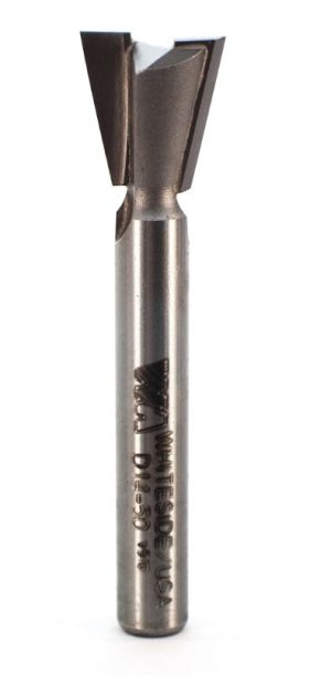 Whiteside D14-50 14 Degree Angle Dovetail Router Bit