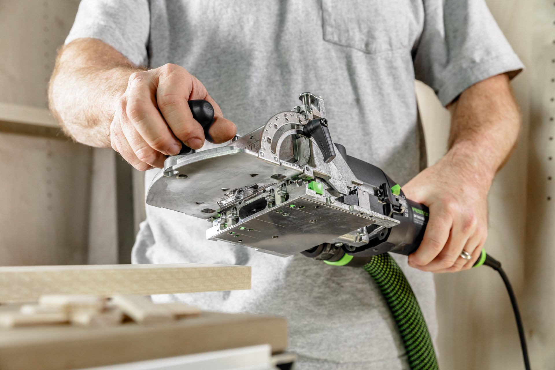 Festool DOMINO Joiner DF 500 RQ-Set DOMINO - Image 10