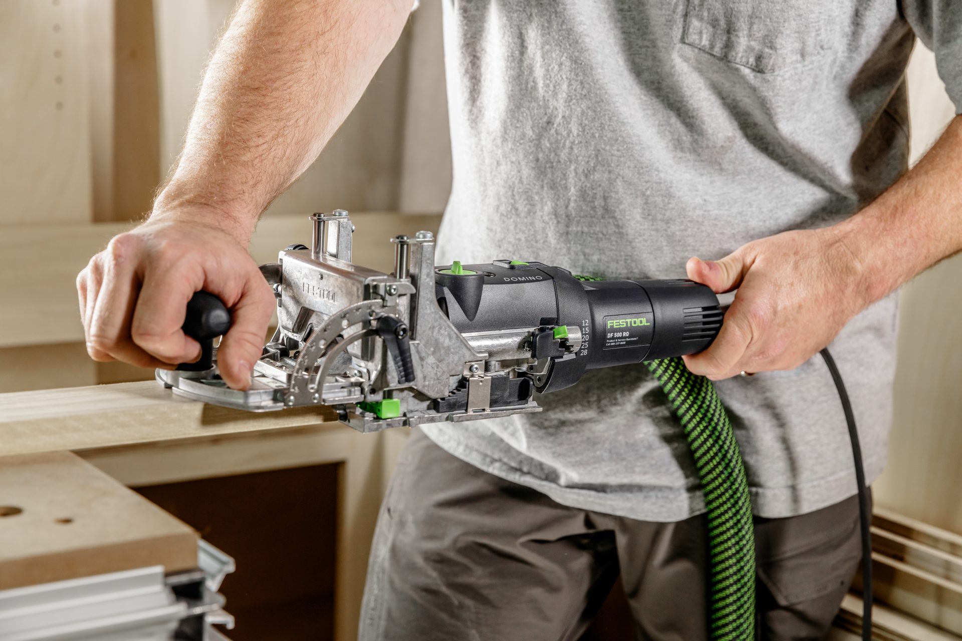 Festool DOMINO Joiner DF 500 RQ-Set DOMINO - Image 12