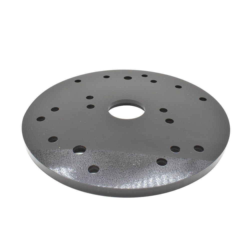 Big Horn 14104 Universal Router Plate with Replacement Screws and Plastic Insert Rings