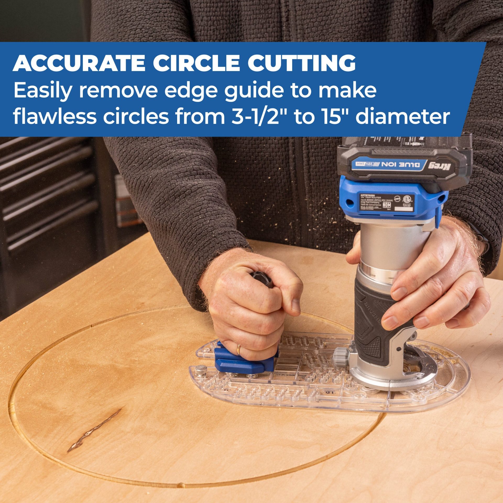 Kreg Trim Router Edge Guide - Image 5