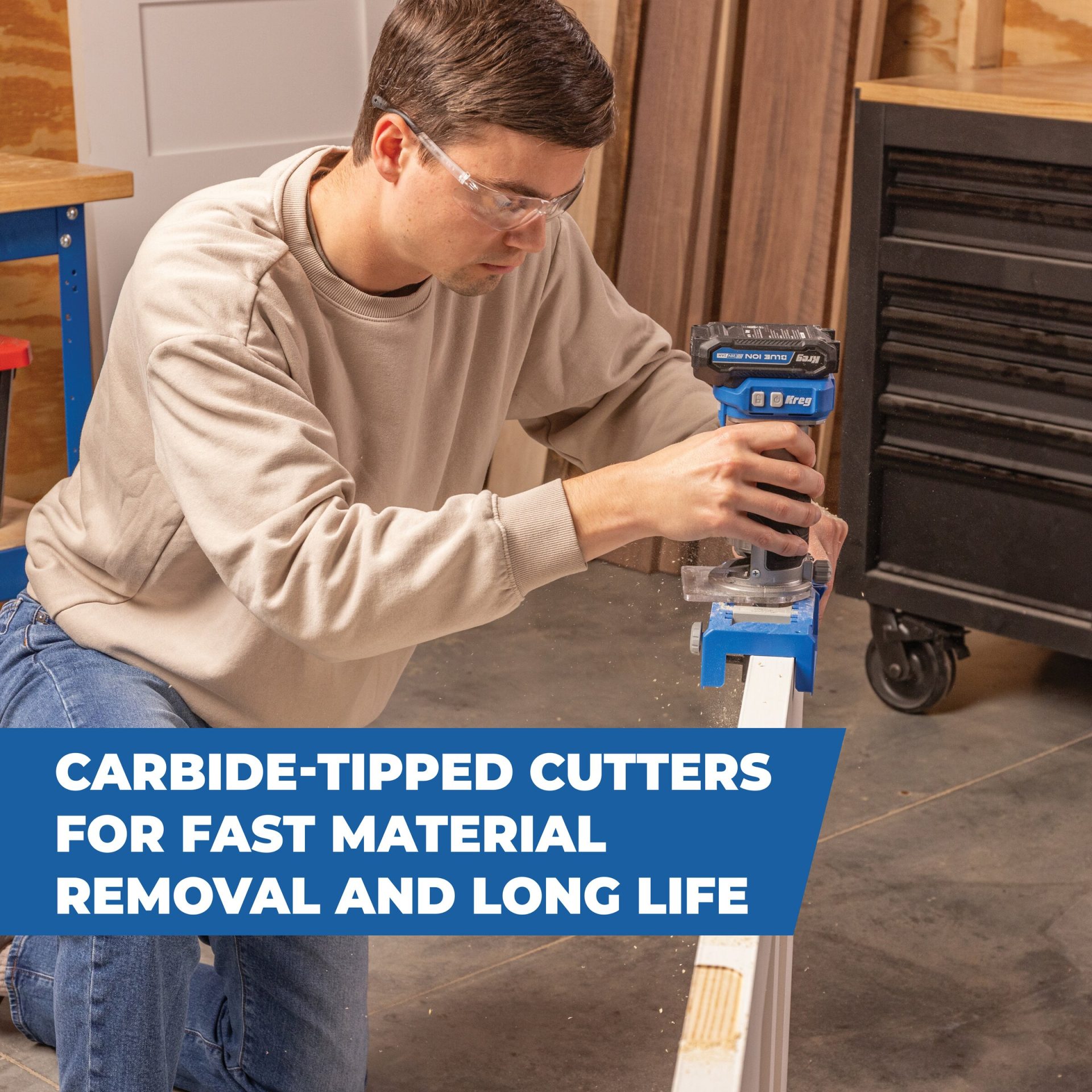 Kreg 1/2" Flush Trim Bit - 1/4" Shank - Image 5