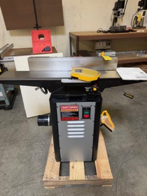 Used Craftsman 6" professional jointer with cabinet stand