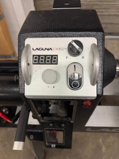 Used Laguna 15|24 lathe with stand 1.5 hp - 110 volt - Image 5