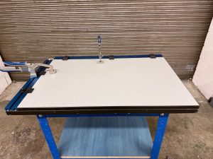 Used Kreg Klamp table with 2 face clamps and clamping blocks