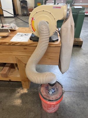 Used Rockler 3/4 HP Wall mount dust collector