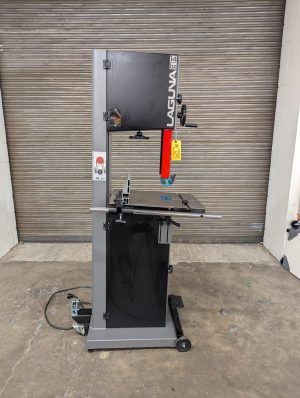 Used Laguna 14BX 2.5 hp - 220 volt 14" bandsaw with wheel kit and 2 blades