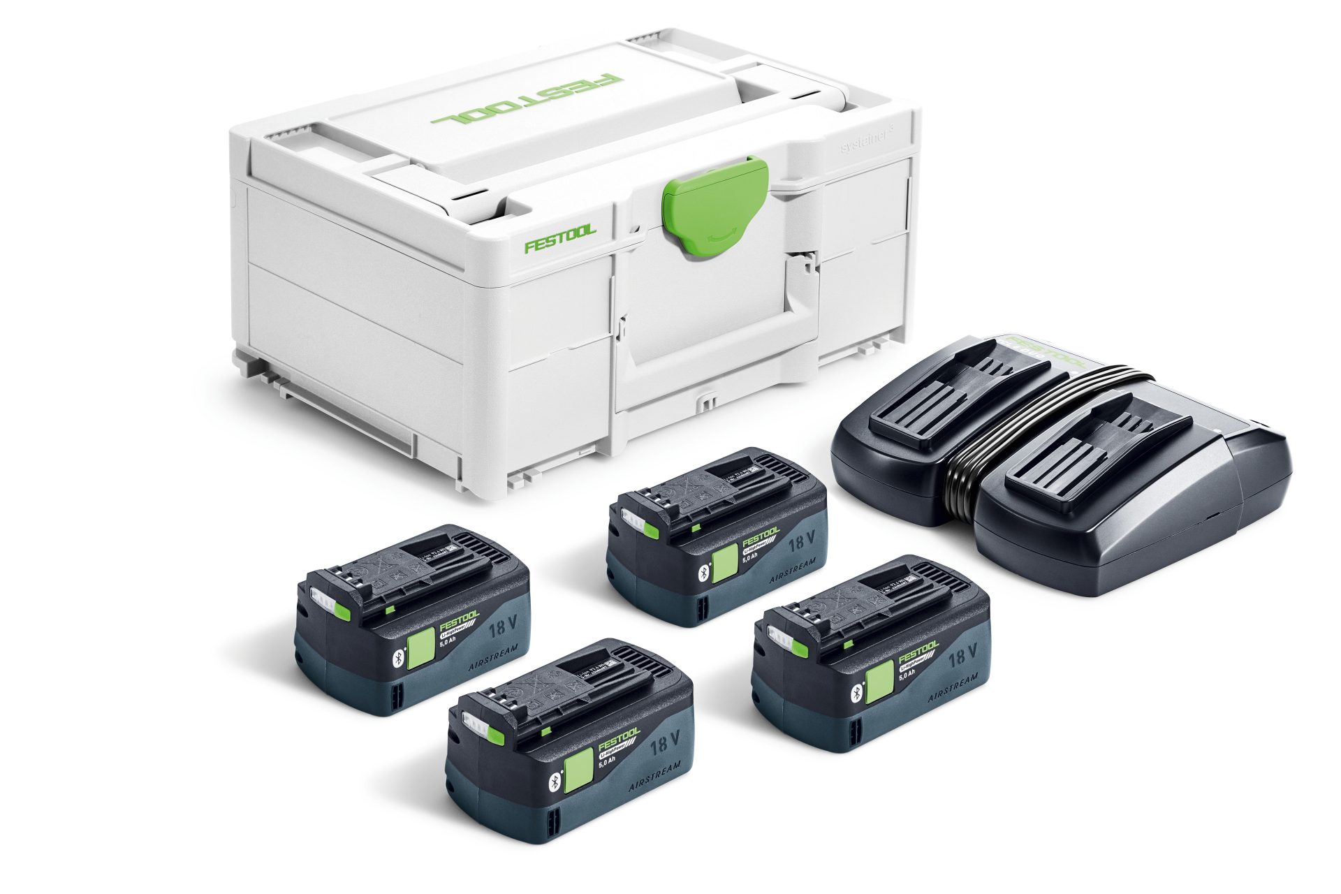 Festool BP 18 Li 5.0 HP-ASI HighPower Battery Energy Set