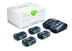 Festool TBX 4 Tabless Battery Energy Set