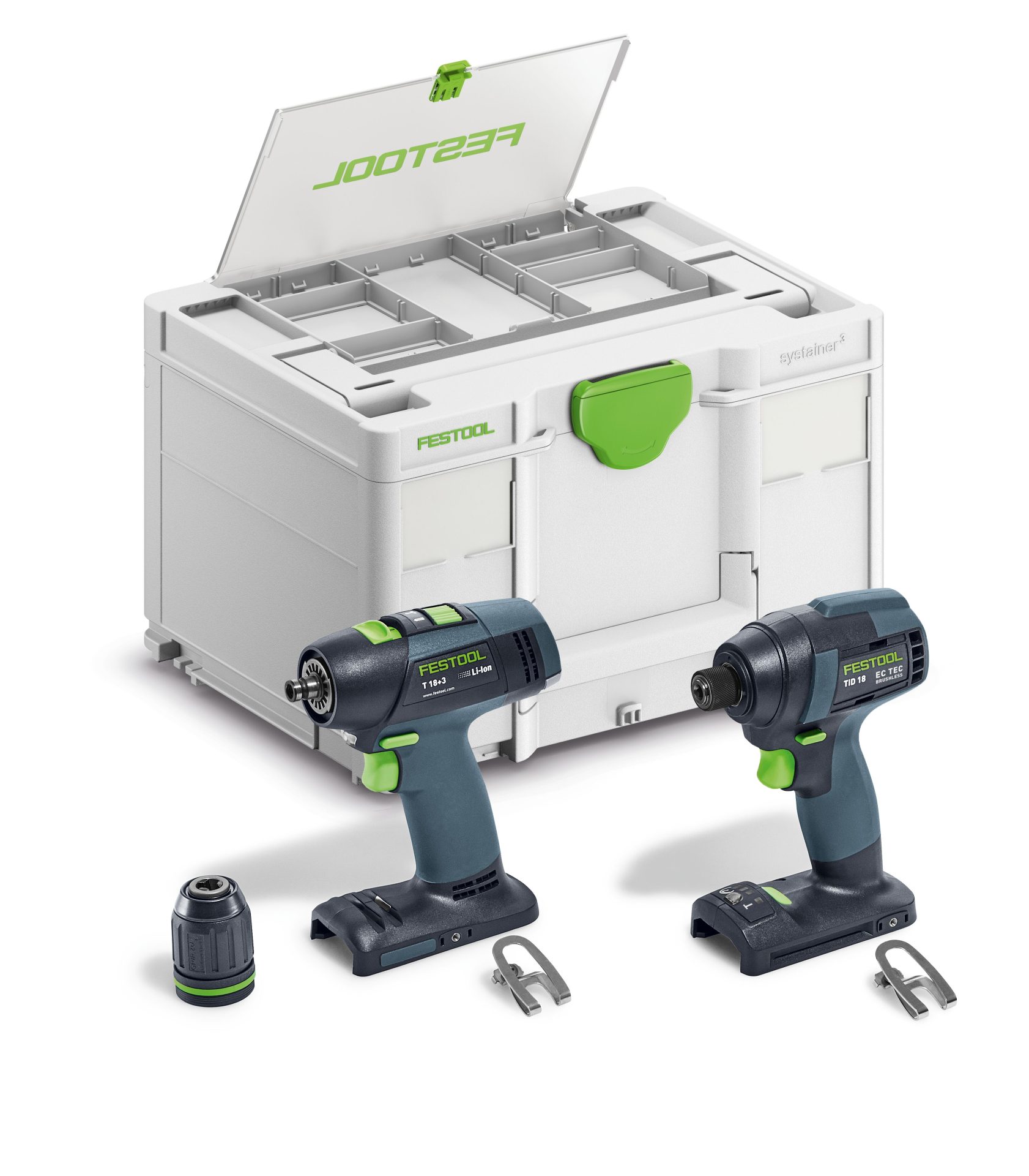 Festool TID 18 Impact Driver + T 18+3 (Combo Set) (Bare Tool)