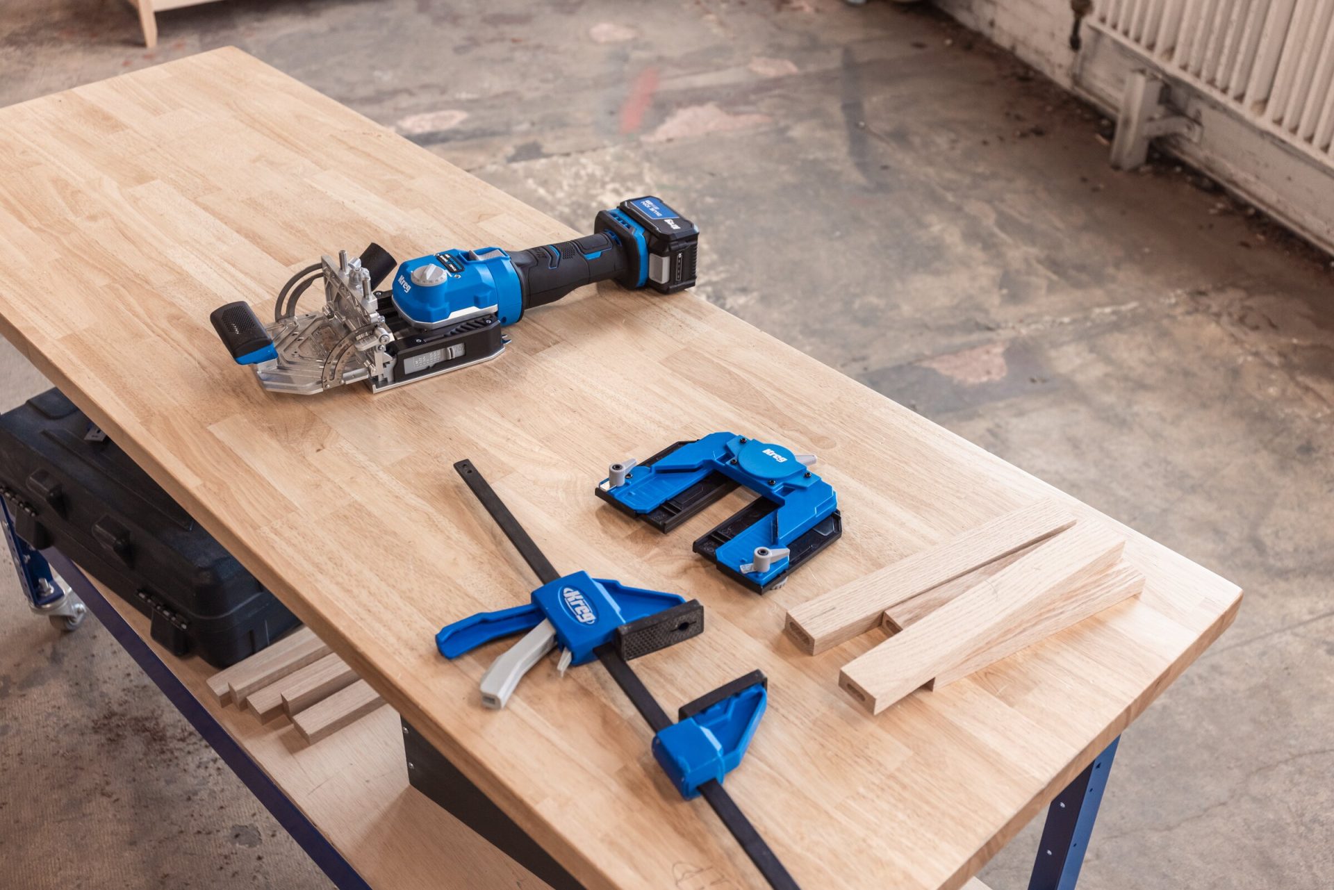 KREG® EDGE™ 20V IONIC DRIVE LOOSE TENON JOINER (KIT) - Image 2