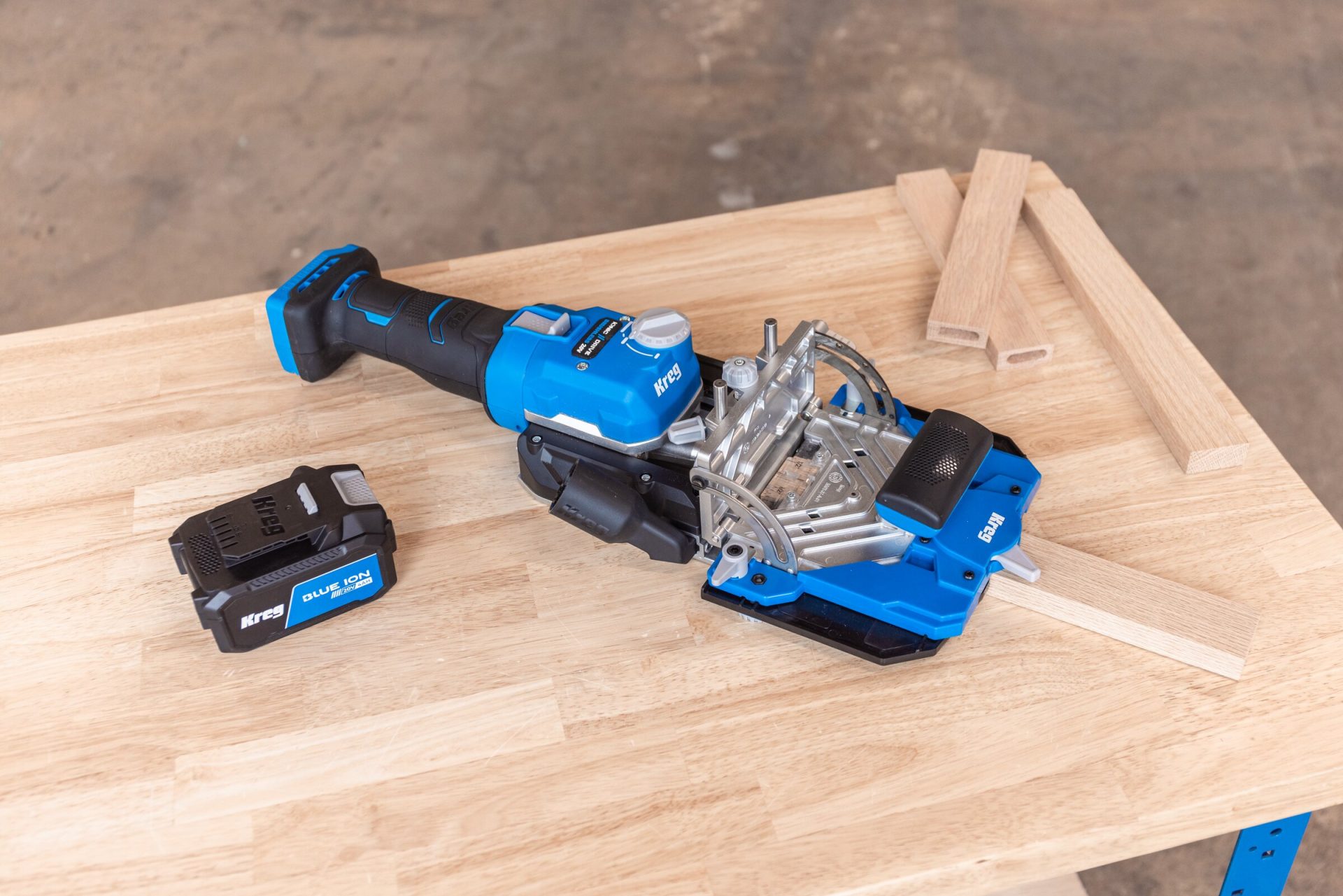 KREG® EDGE™ 20V IONIC DRIVE LOOSE TENON JOINER (KIT) - Image 3