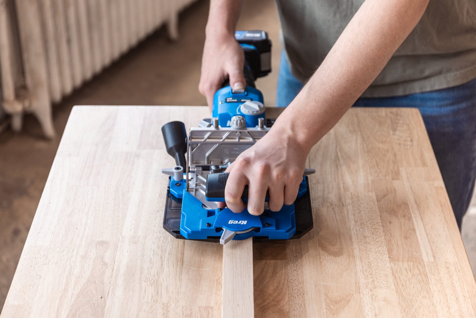 KREG® EDGE™ 20V IONIC DRIVE LOOSE TENON JOINER (KIT) - Image 5