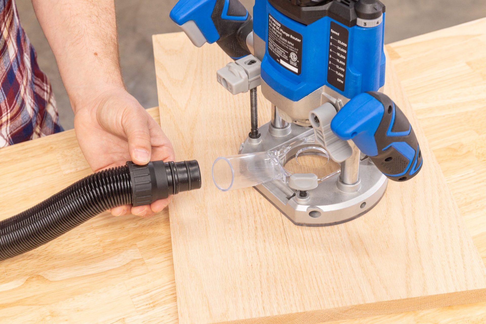 KREG® 20V IONIC DRIVE™ 2-1/4 HP PLUNGE ROUTER - Image 4