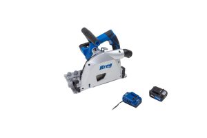 KREG 20V IONIC DRIVE ™ 6-1/2" PLUNGE-CUT TRACK SAW (KIT)