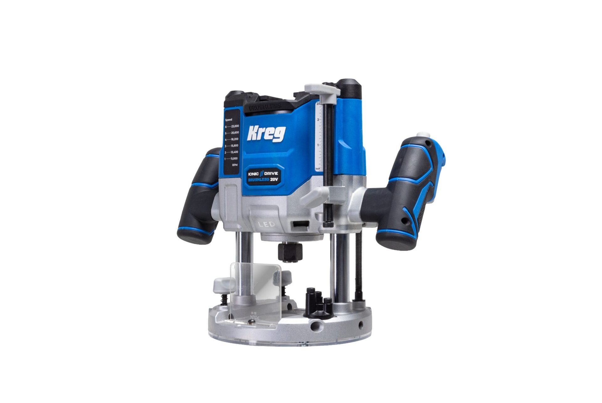 KREG® 20V IONIC DRIVE™ 2-1/4 HP PLUNGE ROUTER - Image 23