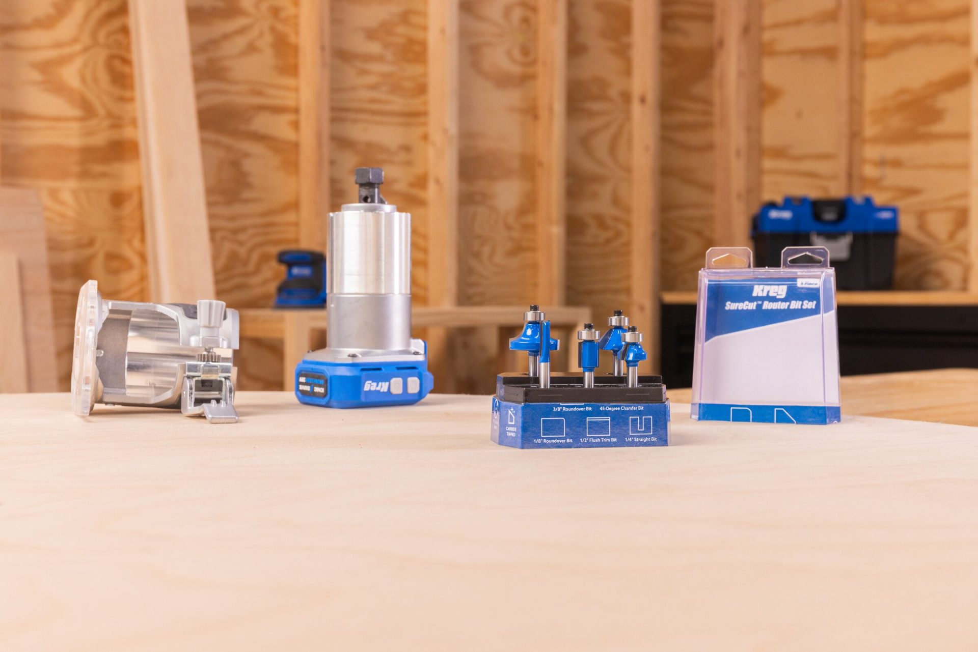 Kreg SURECUT ™ ROUTER BIT SET (5-PIECE)