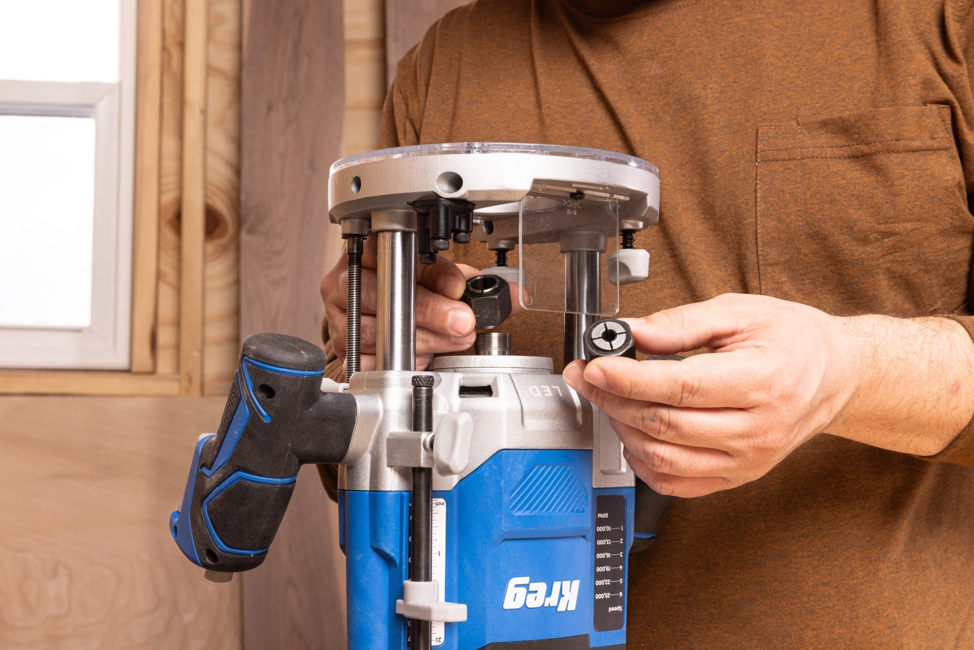 KREG® 2-1/4 HP PLUNGE ROUTER - Image 3