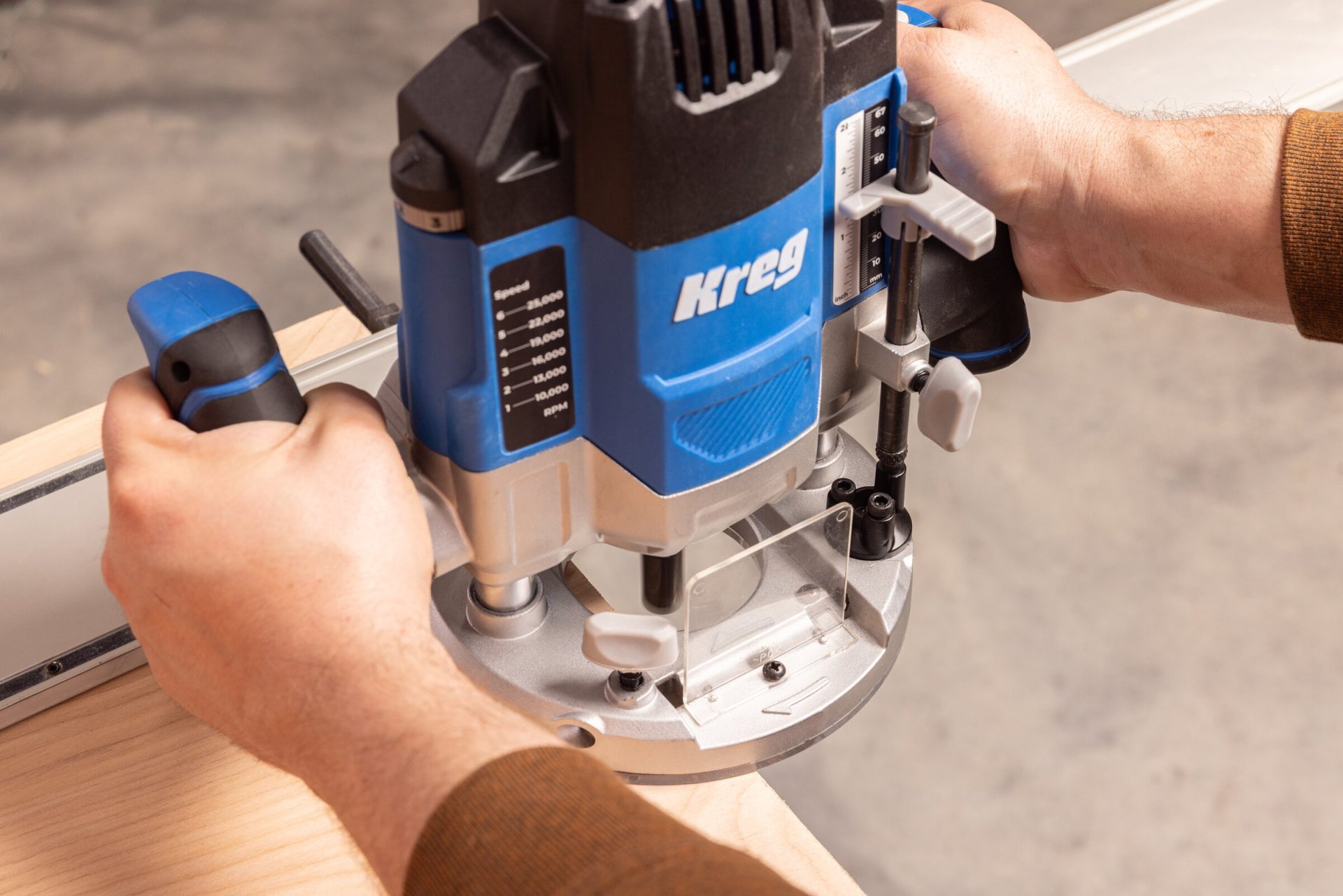KREG® 2-1/4 HP PLUNGE ROUTER - Image 7