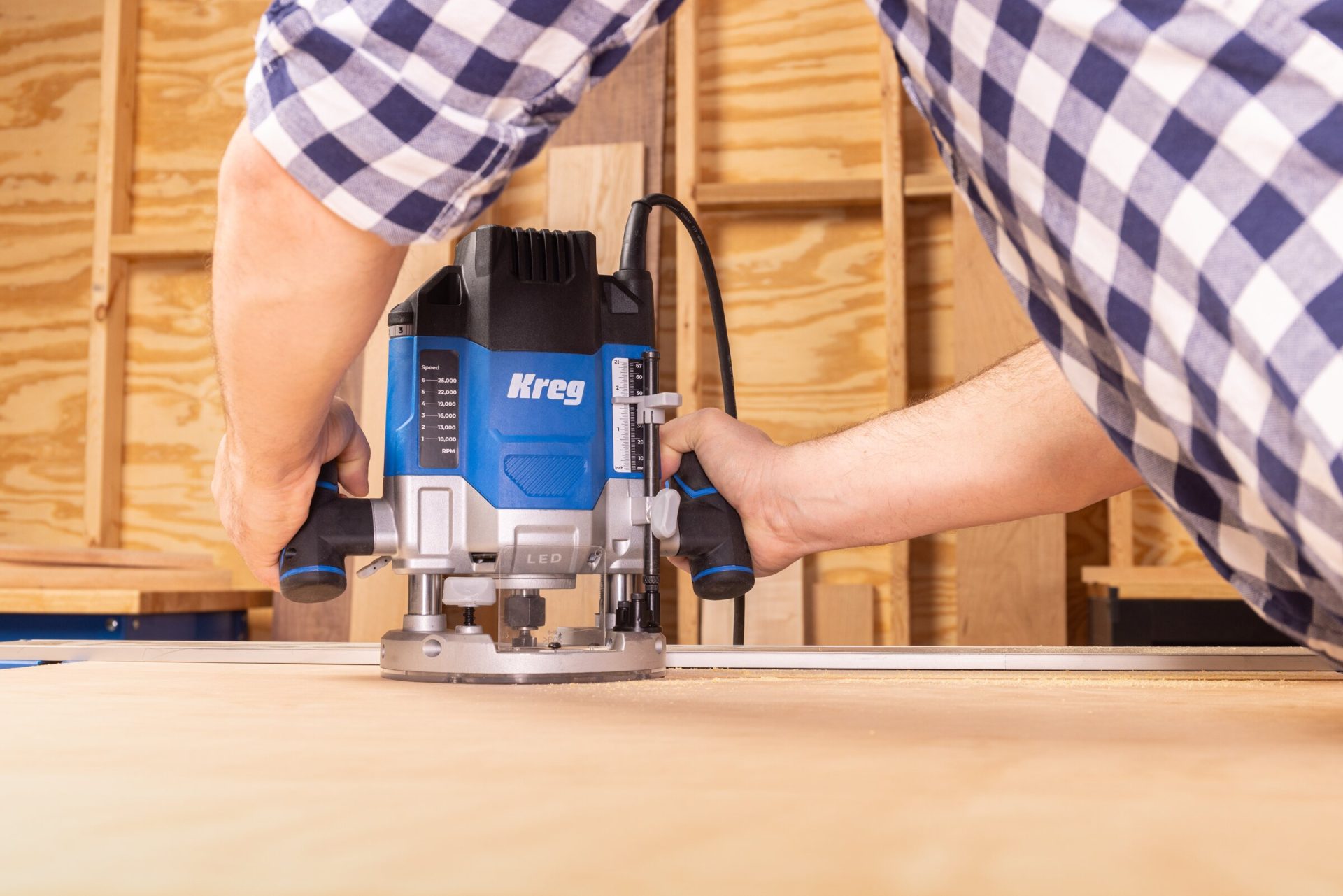 KREG® 2-1/4 HP PLUNGE ROUTER - Image 10